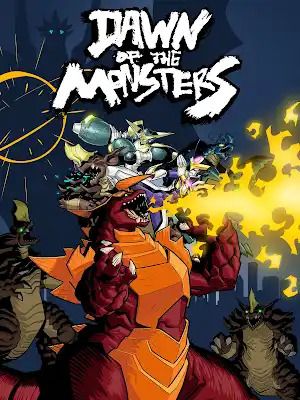 Dawn of the Monsters: Collector’s Edition box art for Playstation 4